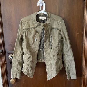Marrakech (Anthropologie) Green Utility Jacket